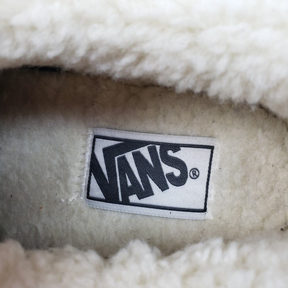 Vans Authentic Sherpa Cozy Hug Womens Sz 6.5 Grape Leaf Suede Low Sneaker Shoes - Picture 10 of 10